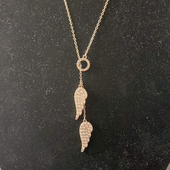 Victoria’s Secret Lariat Angel Wings Adjustable Necklace - Picture 4 of 10